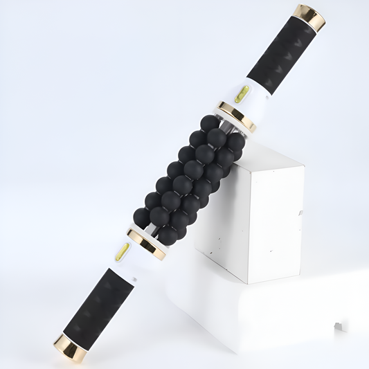 AuraTherm NoirOrbit™ Infrared Massage Roller Wand